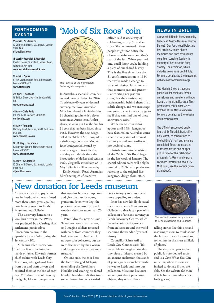 Coin Collector Preview Pages