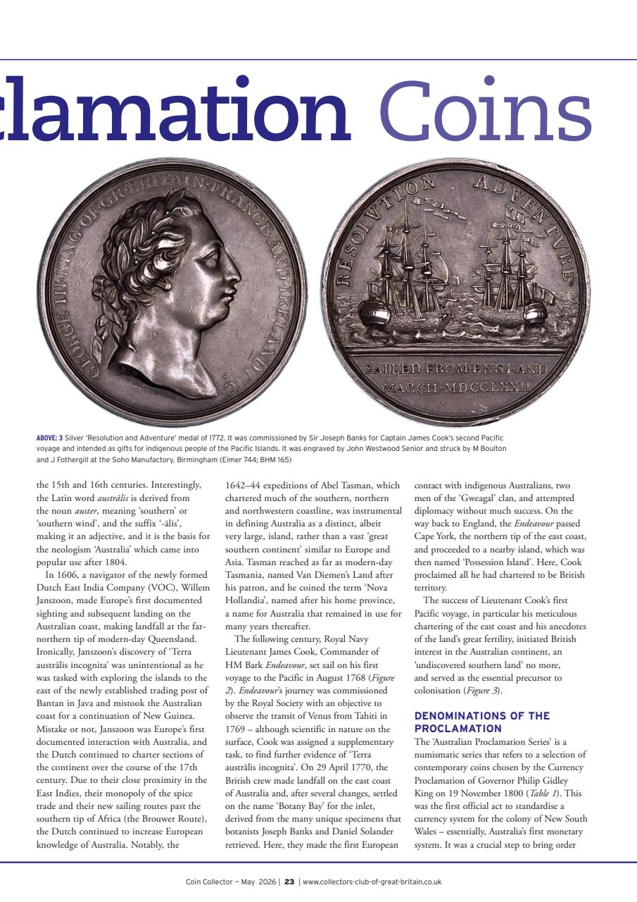 Coin Collector Preview Pages