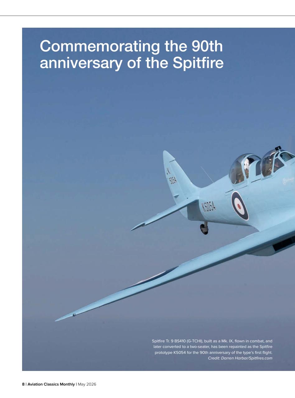 Aviation Classics Monthly Preview Pages