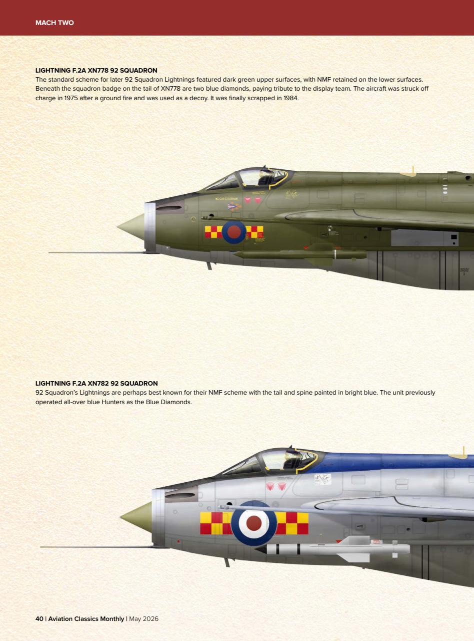 Aviation Classics Monthly Preview Pages