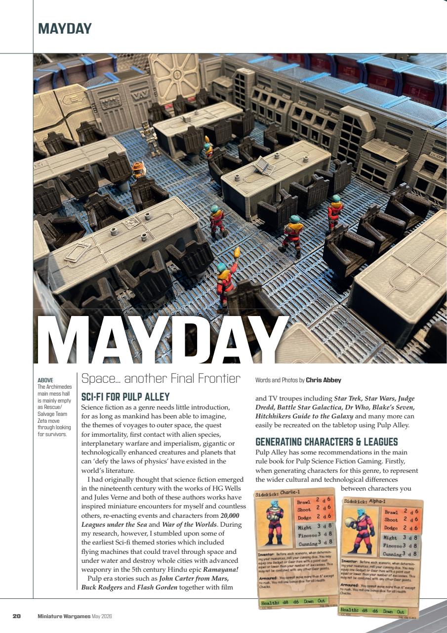 Miniature Wargames Preview Pages