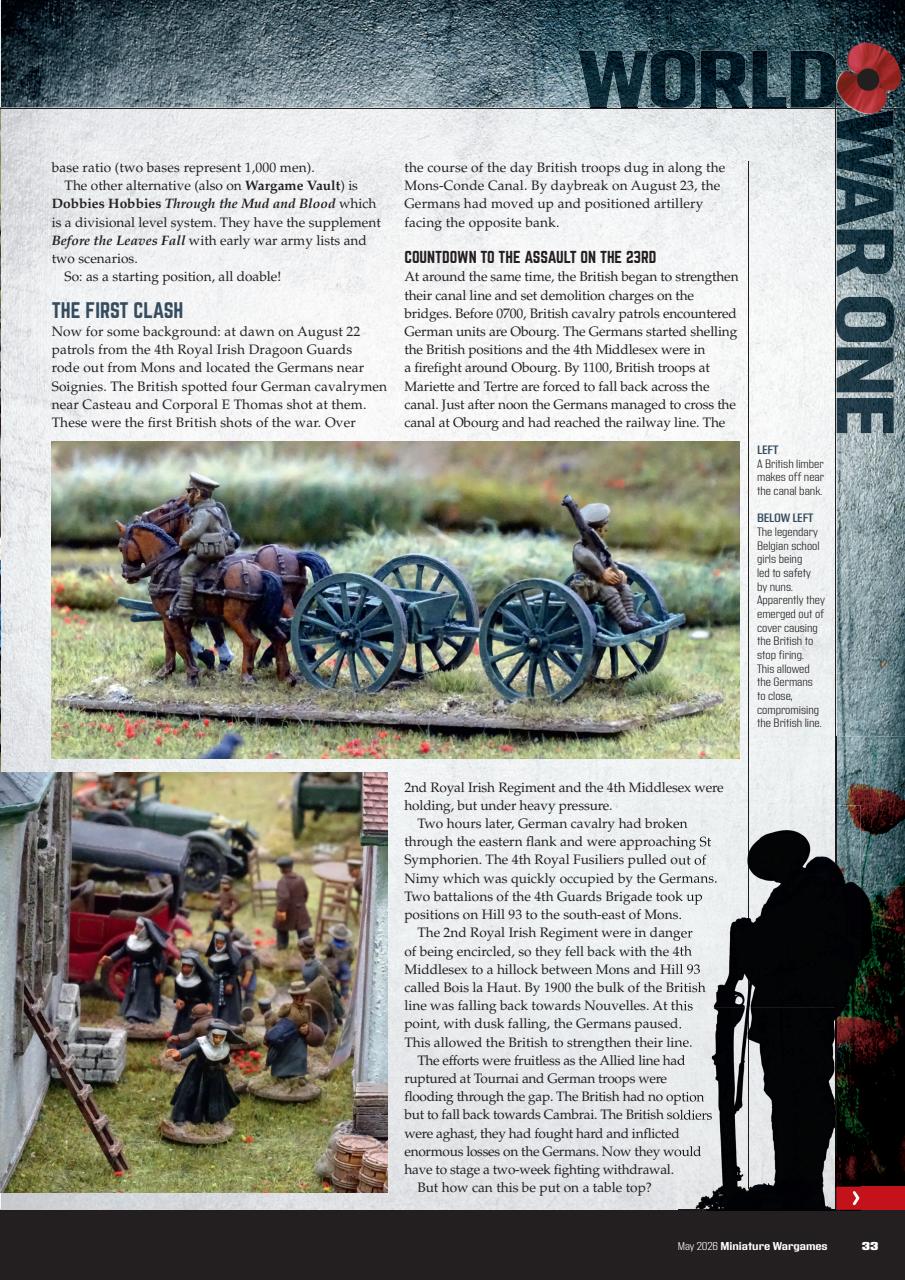 Miniature Wargames Preview Pages