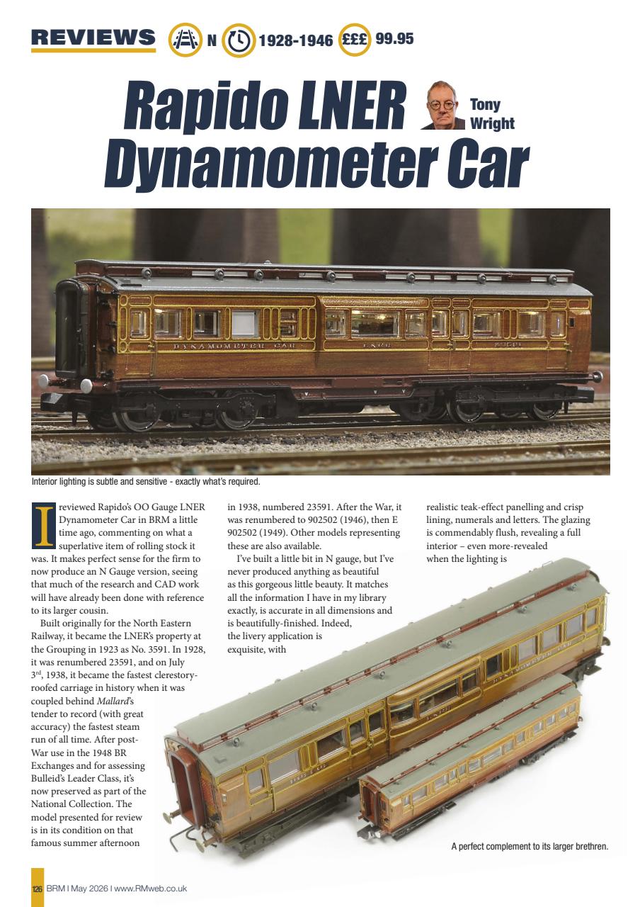 British Railway Modelling (BRM) Preview Pages