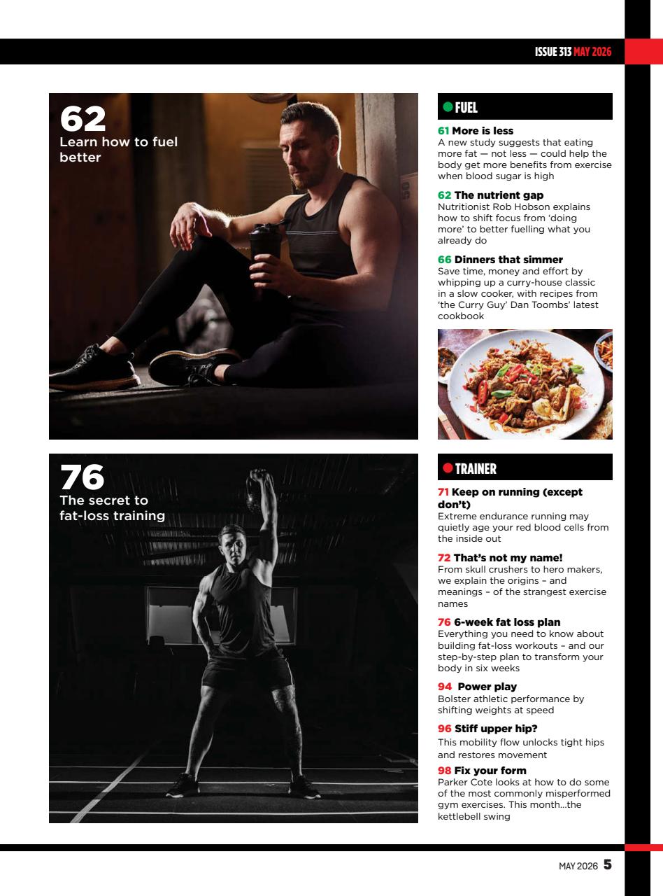 Men's Fitness Preview Pages