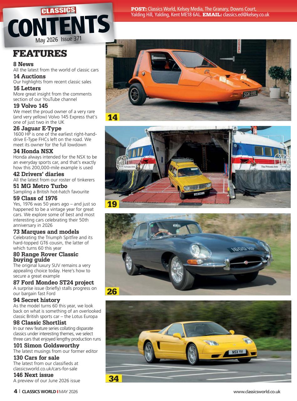 Classics World Preview Pages