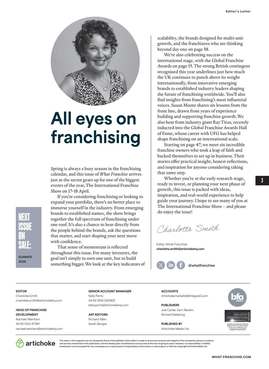 What Franchise Preview Pages