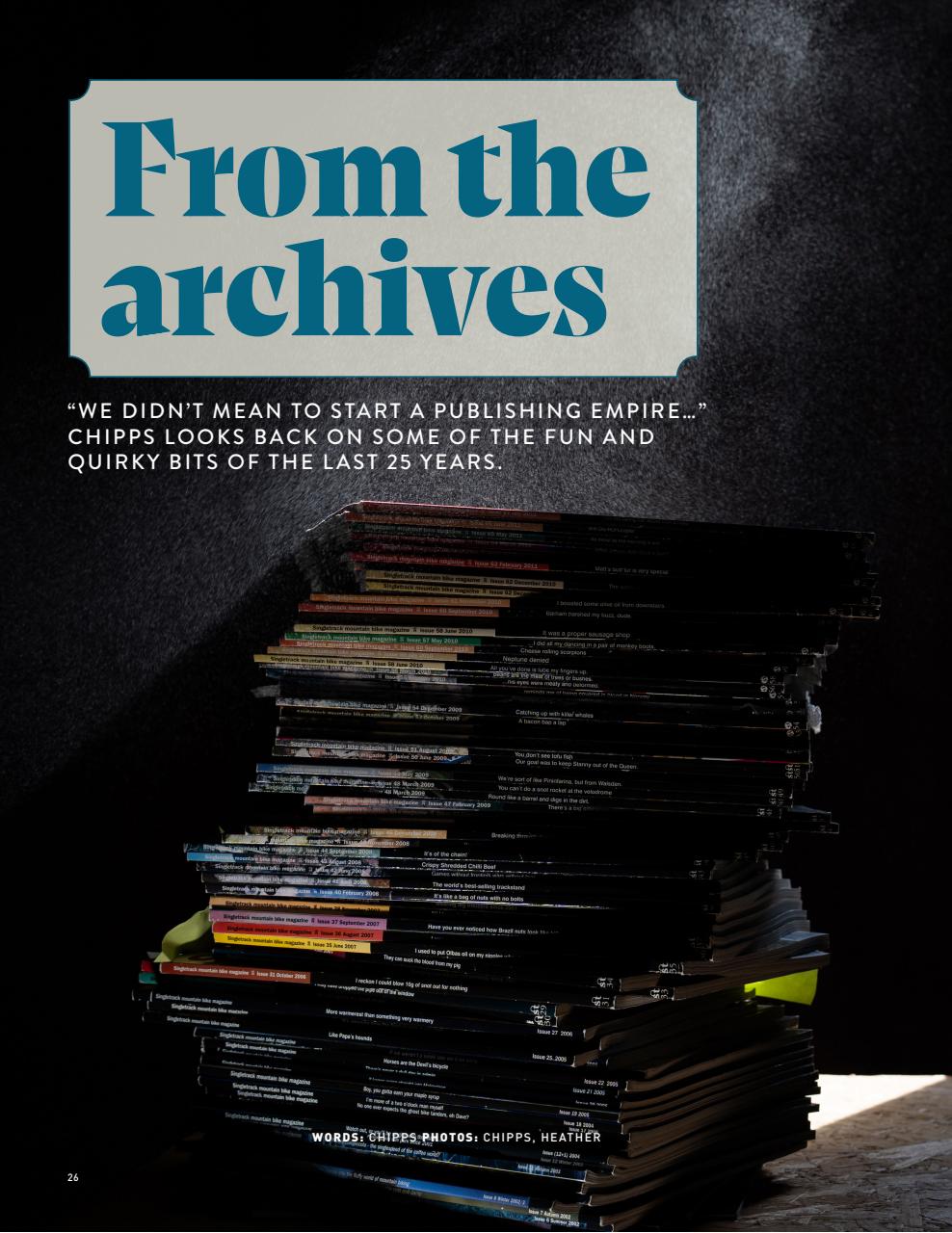 Singletrack Preview Pages