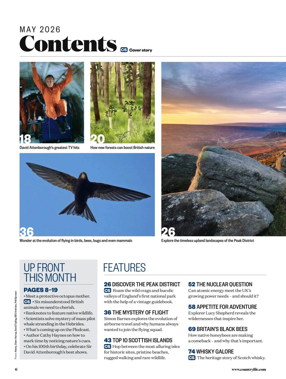 BBC Countryfile Magazine Preview Pages