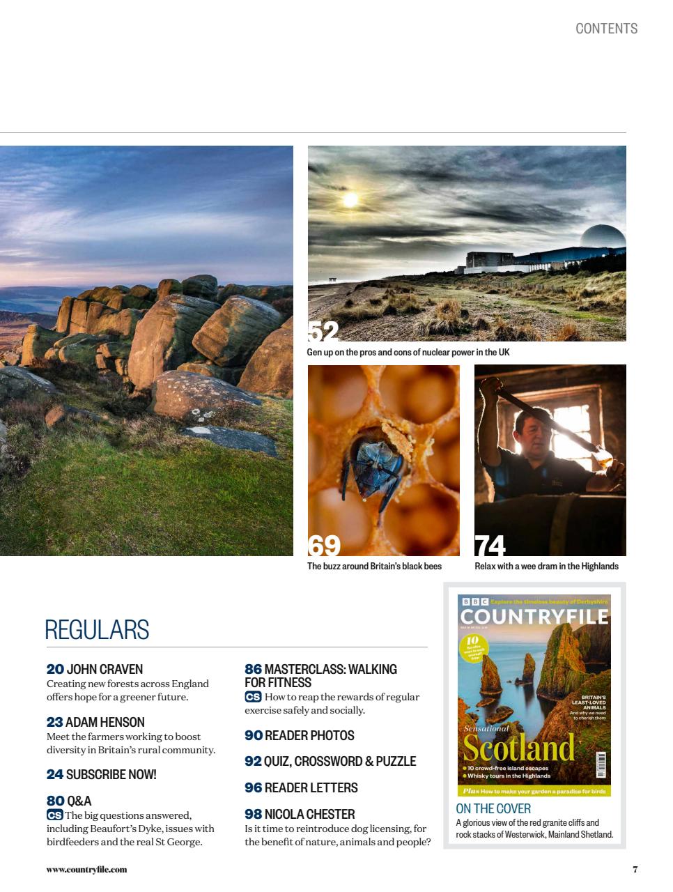 BBC Countryfile Magazine Preview Pages