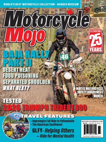 Motorcycle Mojo issue May 2026