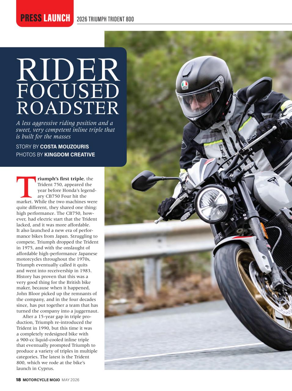 Motorcycle Mojo Preview Pages