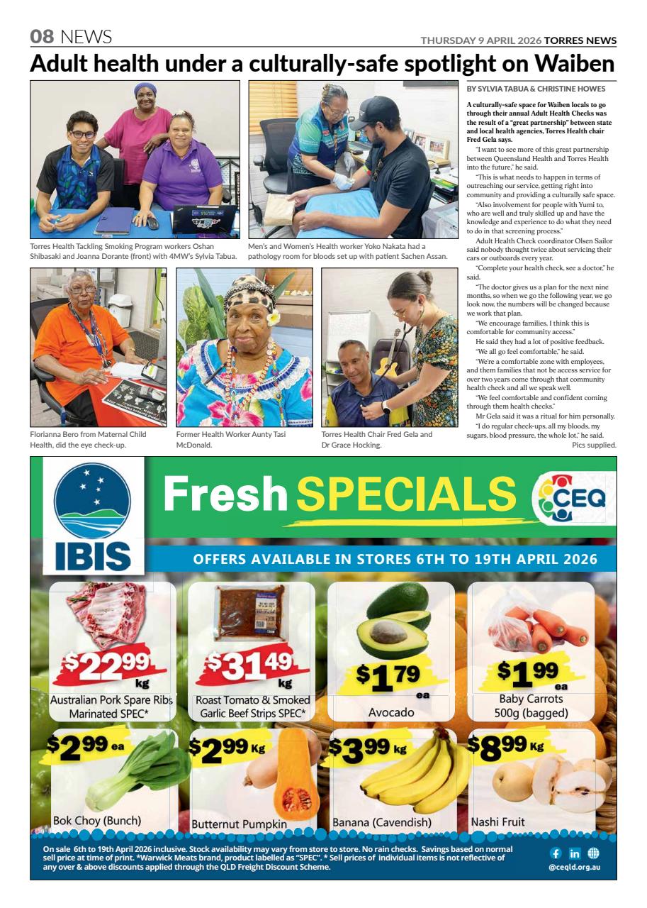 Torres News Preview Pages