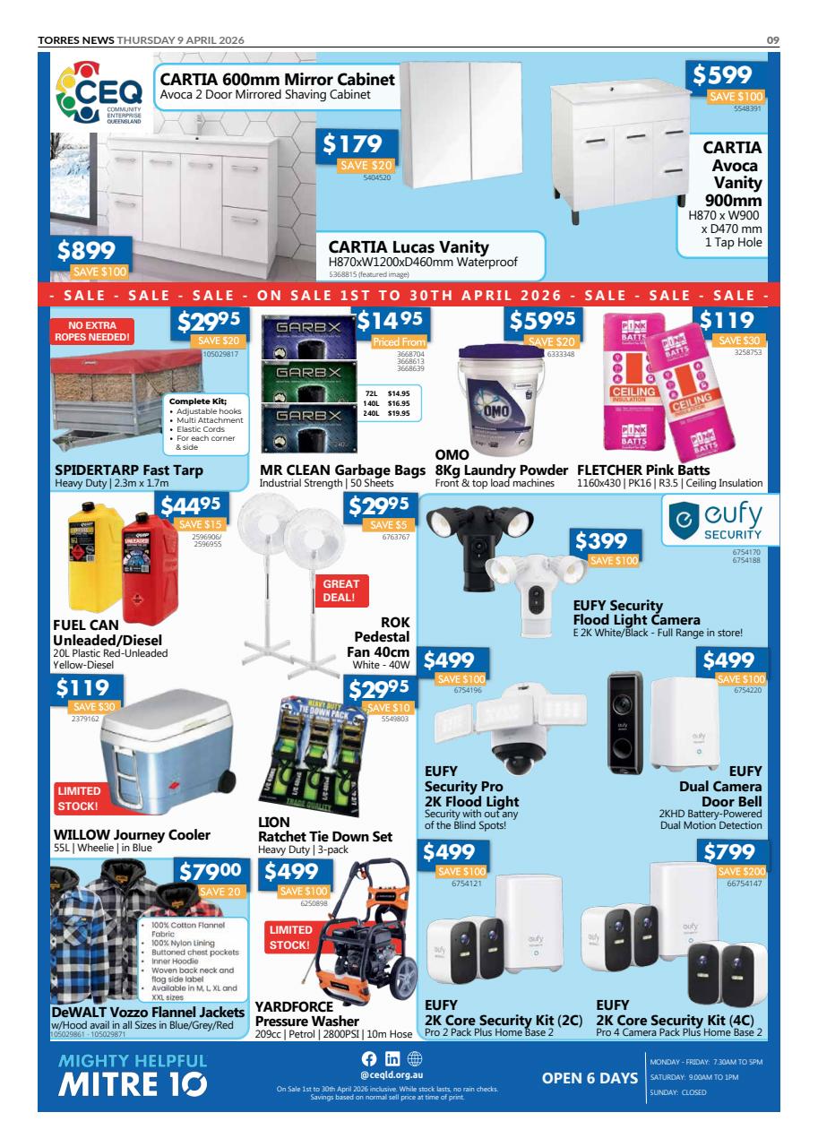 Torres News Preview Pages