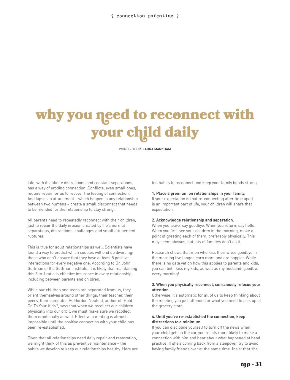 The Natural Parent Magazine Preview Pages