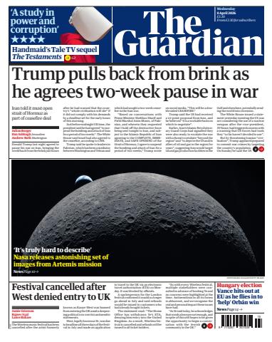 The Guardian Newspaper issue Wednesday, 08 April 2026