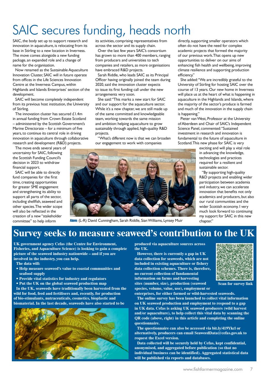 Fish Farmer Magazine Preview Pages