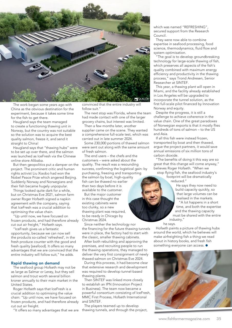 Fish Farmer Magazine Preview Pages