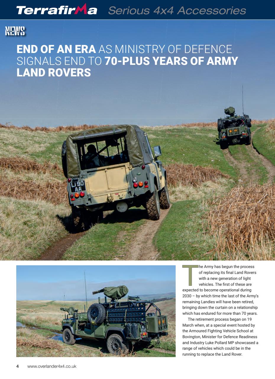 Overlander 4X4 Preview Pages