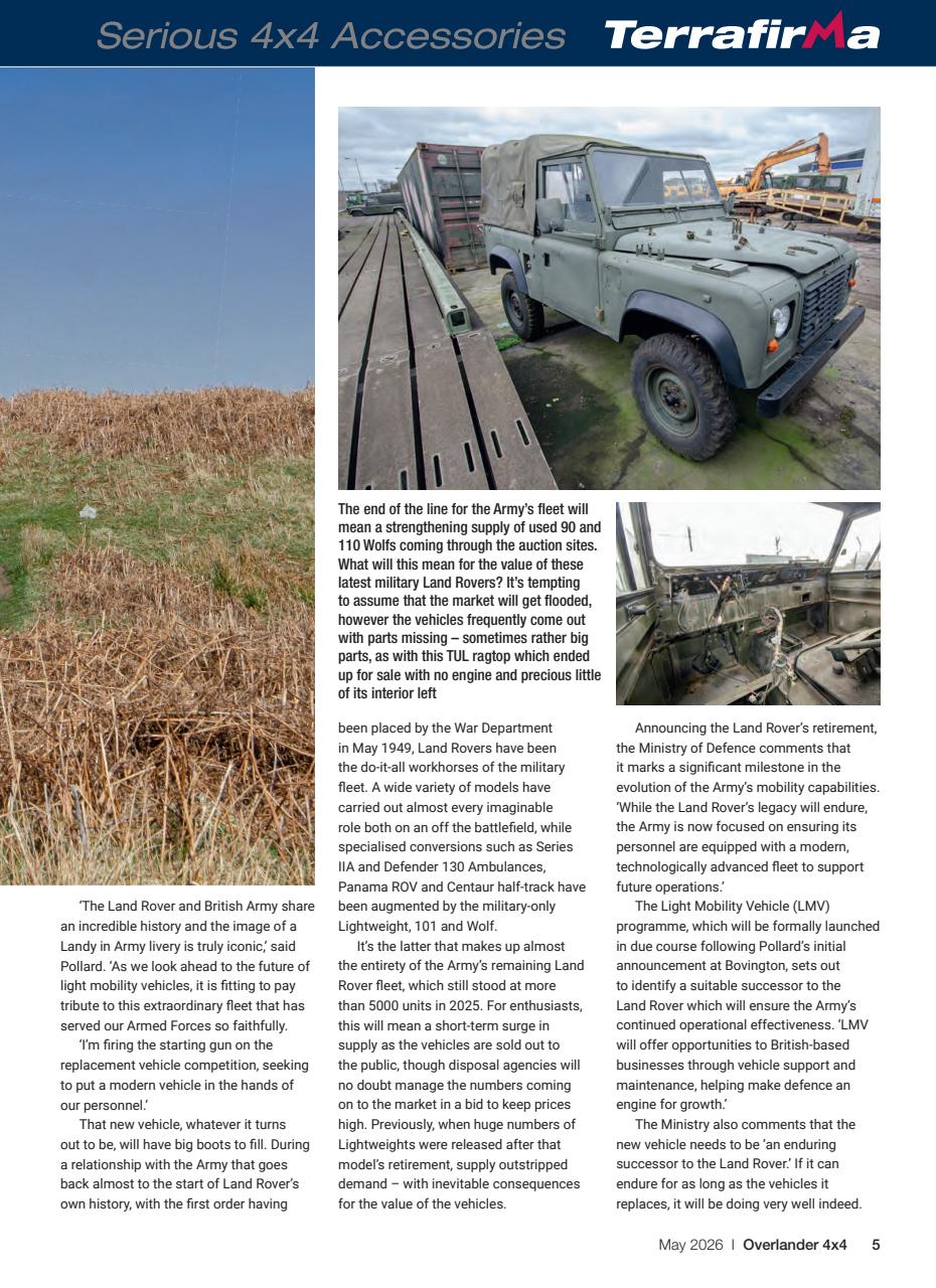 Overlander 4X4 Preview Pages