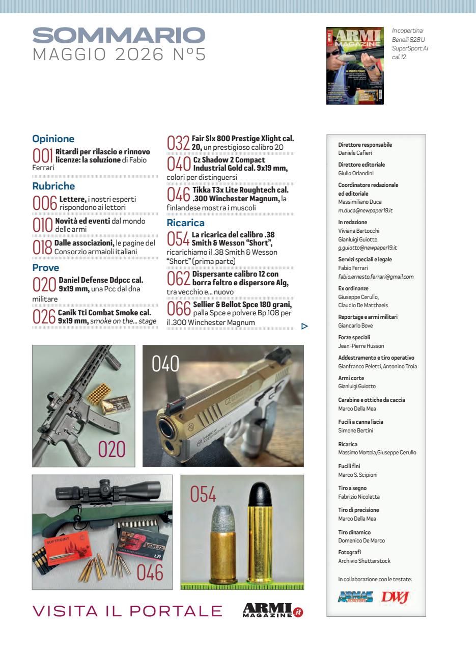 ARMI MAGAZINE Preview Pages