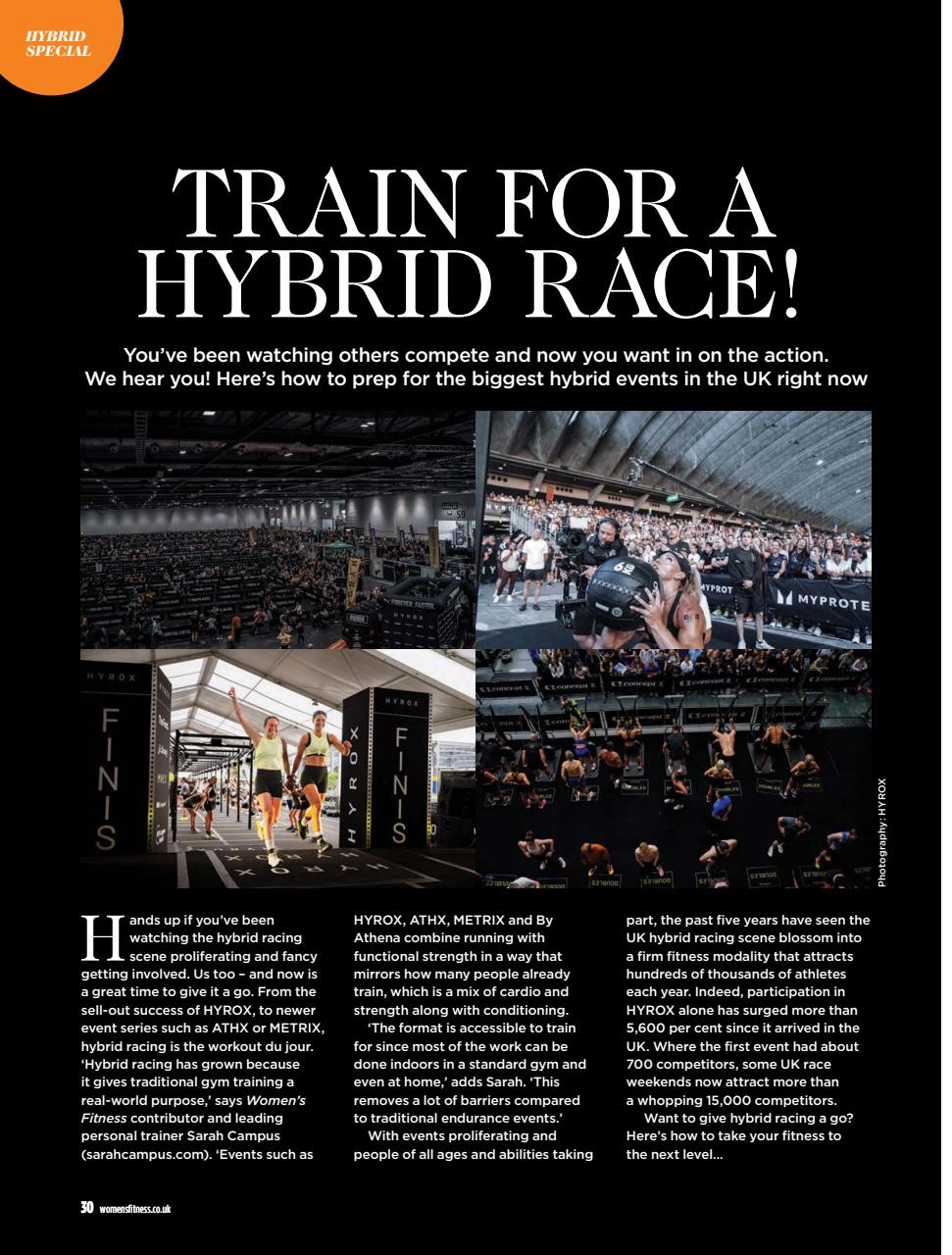 Women’s Fitness Preview Pages