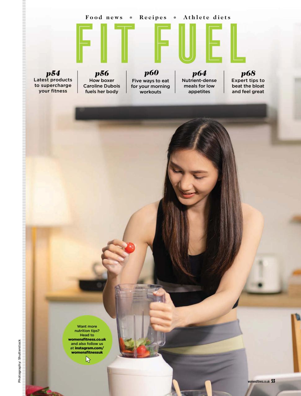 Women’s Fitness Preview Pages