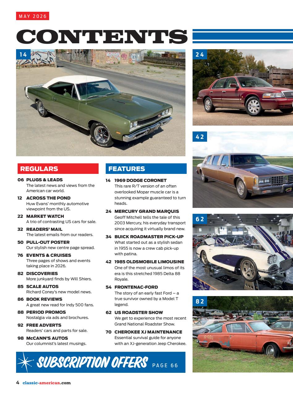 Classic American Magazine Preview Pages