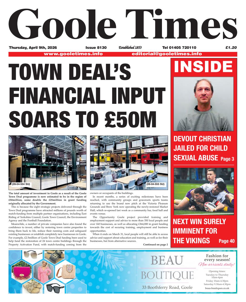 Goole Times Preview Pages