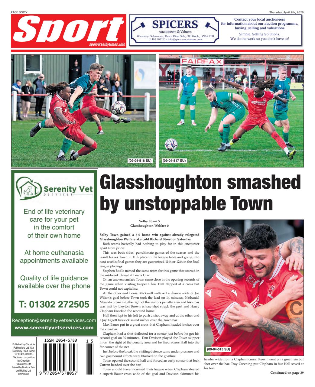 Selby Times Preview Pages