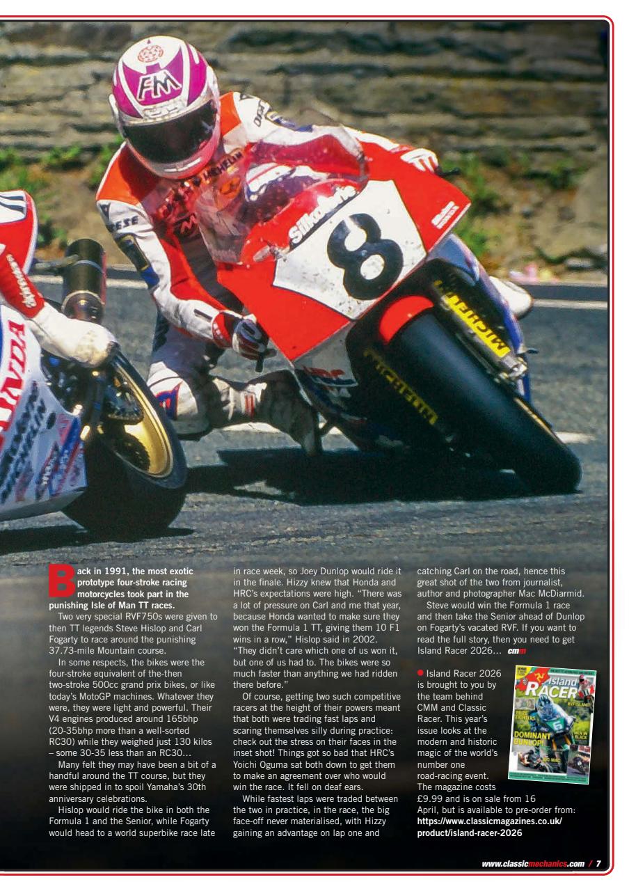 Classic Motorcycle Mechanics Preview Pages