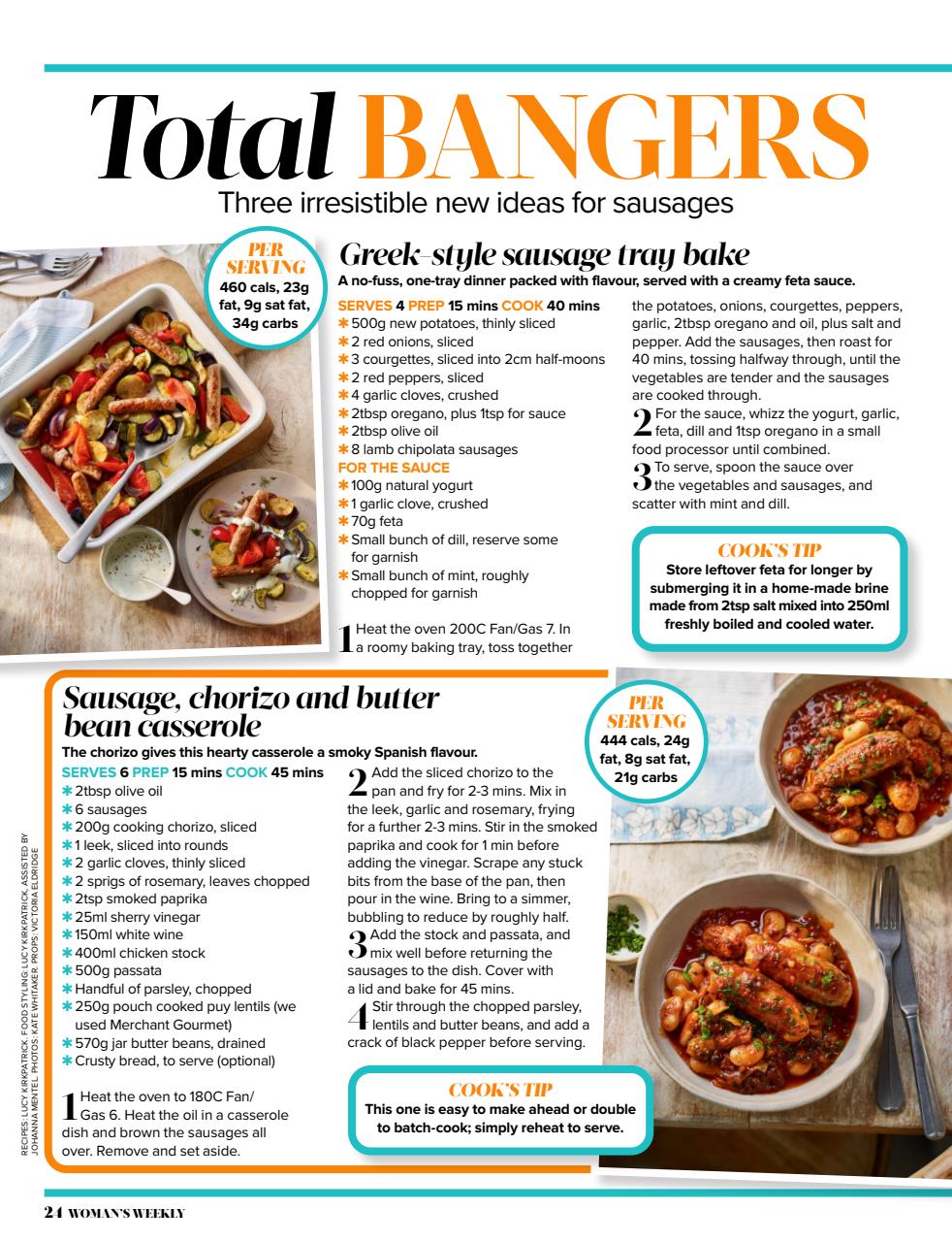 Woman's Weekly Preview Pages