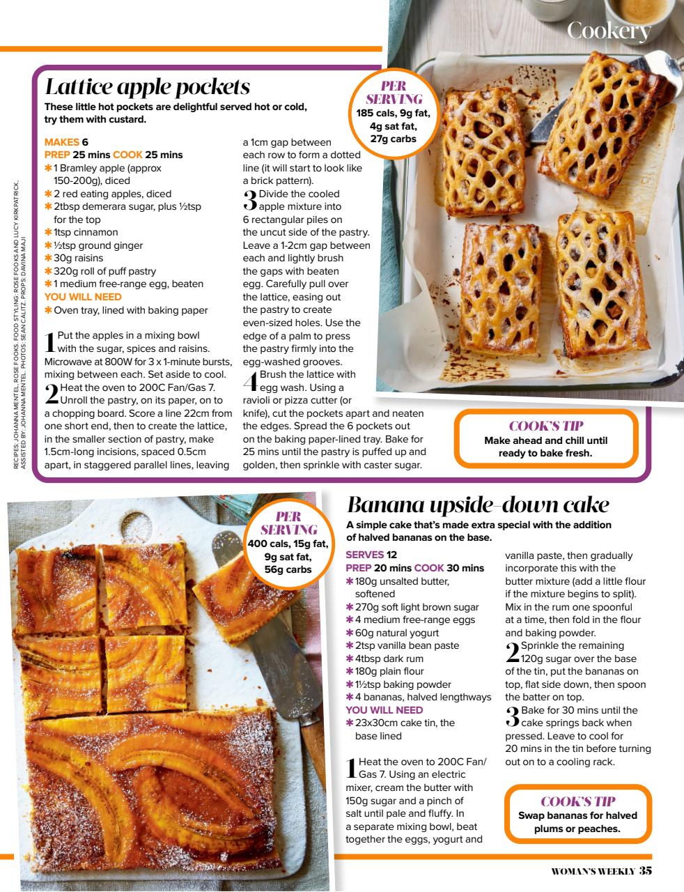 Woman's Weekly Preview Pages