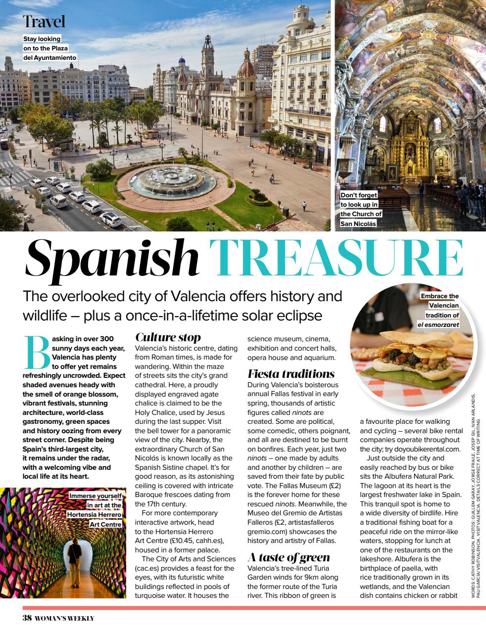 Woman's Weekly Preview Pages