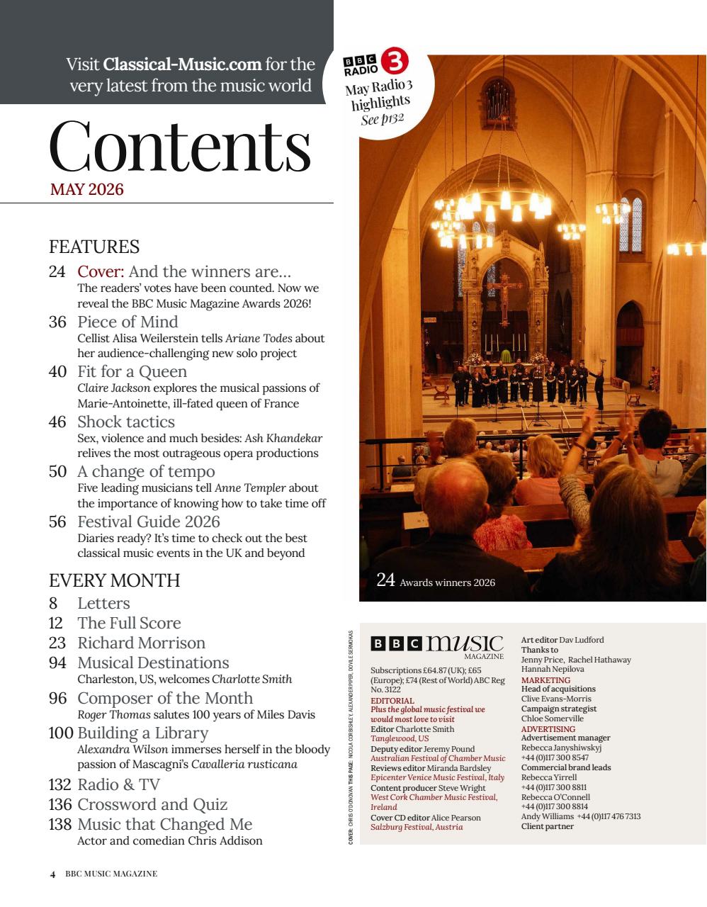 BBC Music Magazine Preview Pages