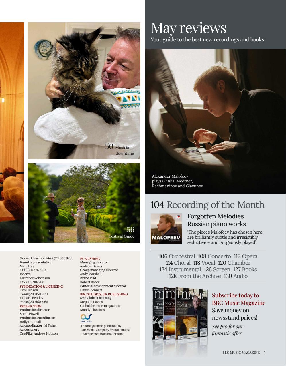 BBC Music Magazine Preview Pages
