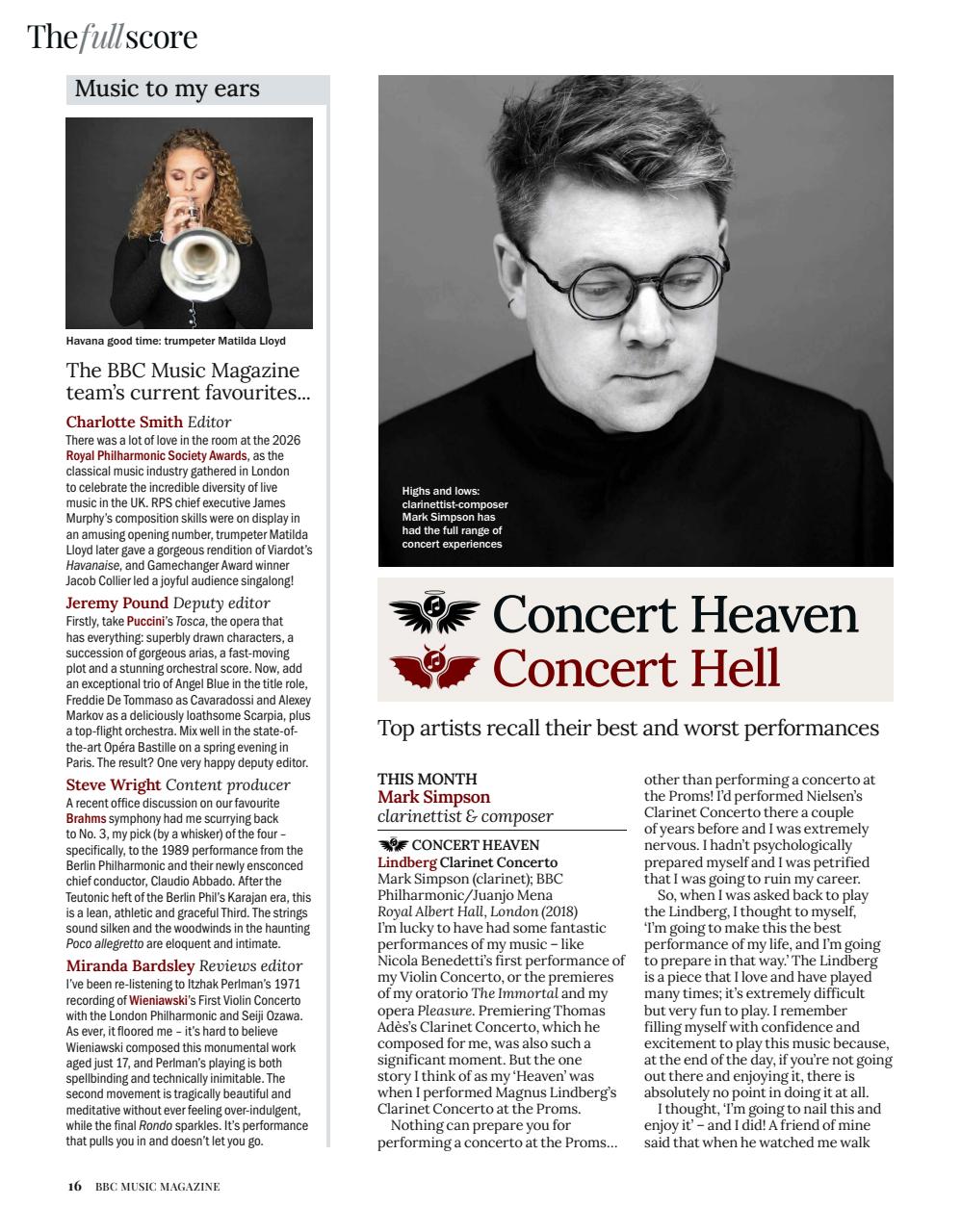 BBC Music Magazine Preview Pages