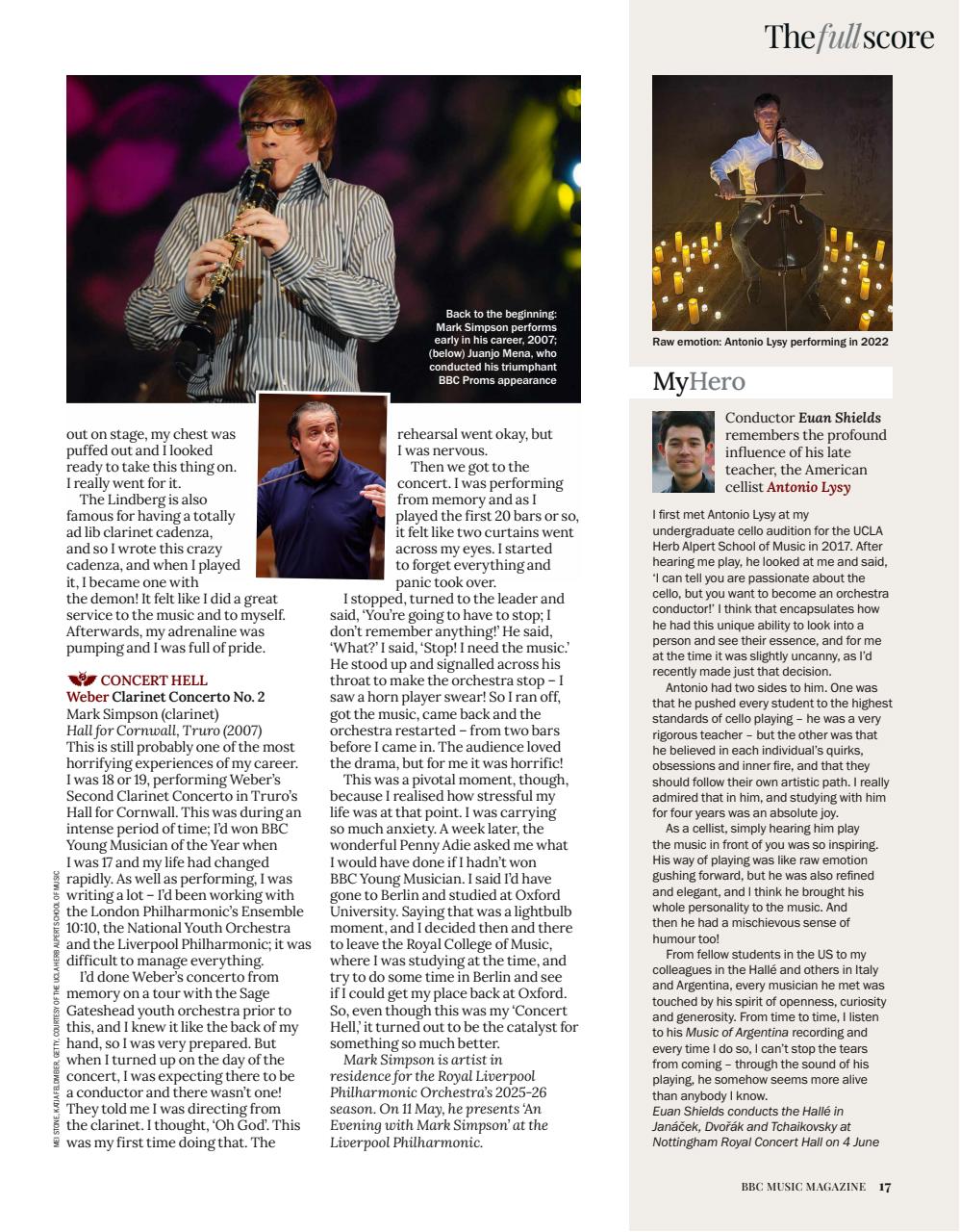 BBC Music Magazine Preview Pages