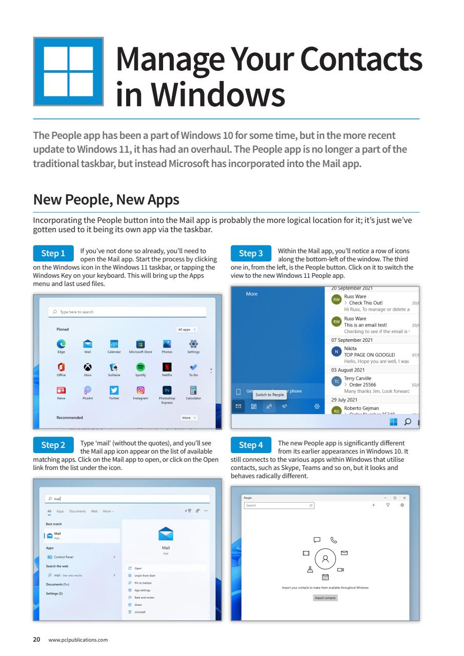 Windows 11 The Complete Manual Preview Pages
