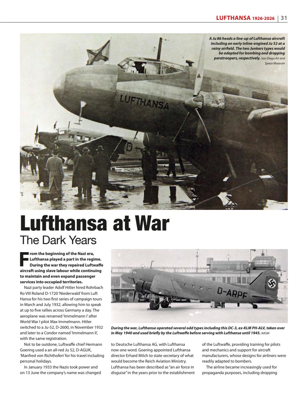Aviation Archive Magazine Preview Pages