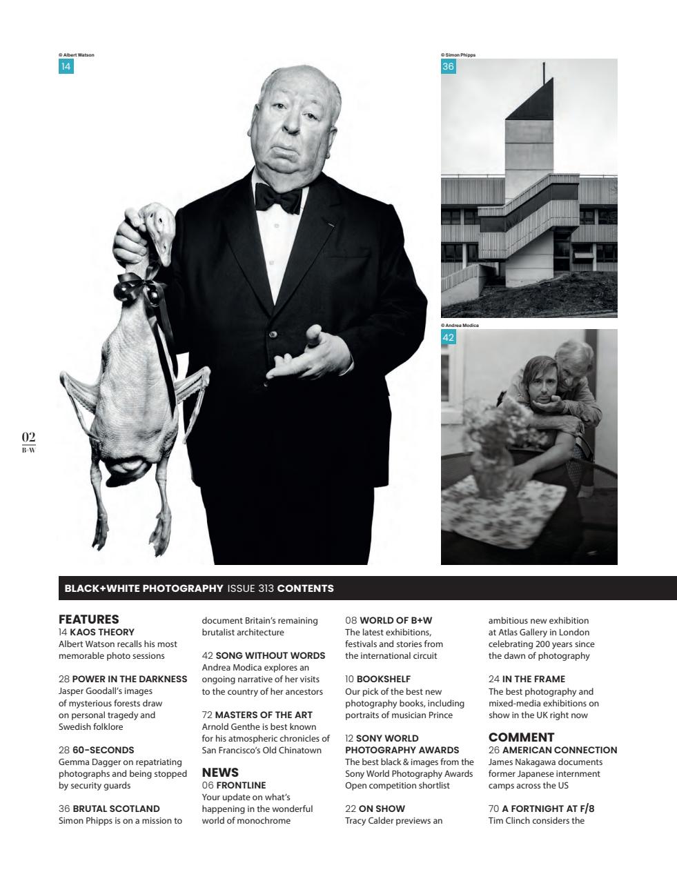 Black+White Photography Preview Pages