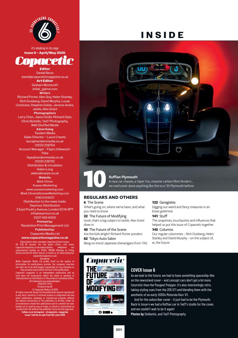 Copacetic Preview Pages