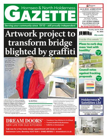 Hornsea Gazette April 9, 2026 issue Hornsea Gazette April 9, 2026