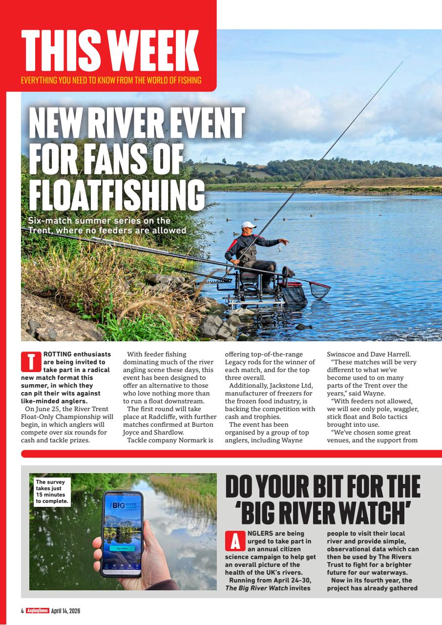 Angling Times Preview Pages