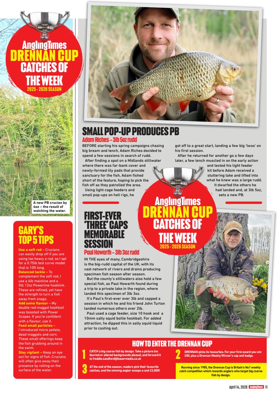 Angling Times Preview Pages