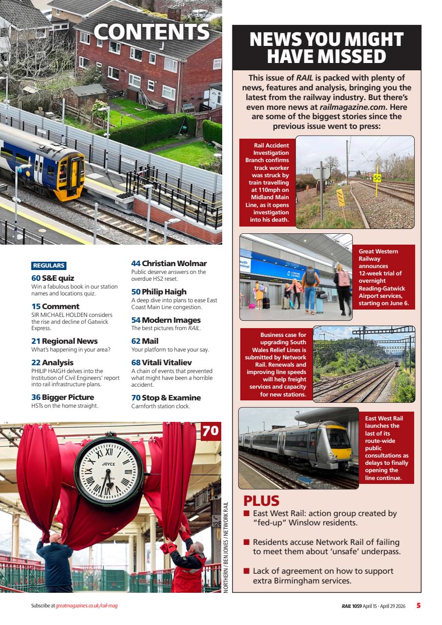 Rail Preview Pages