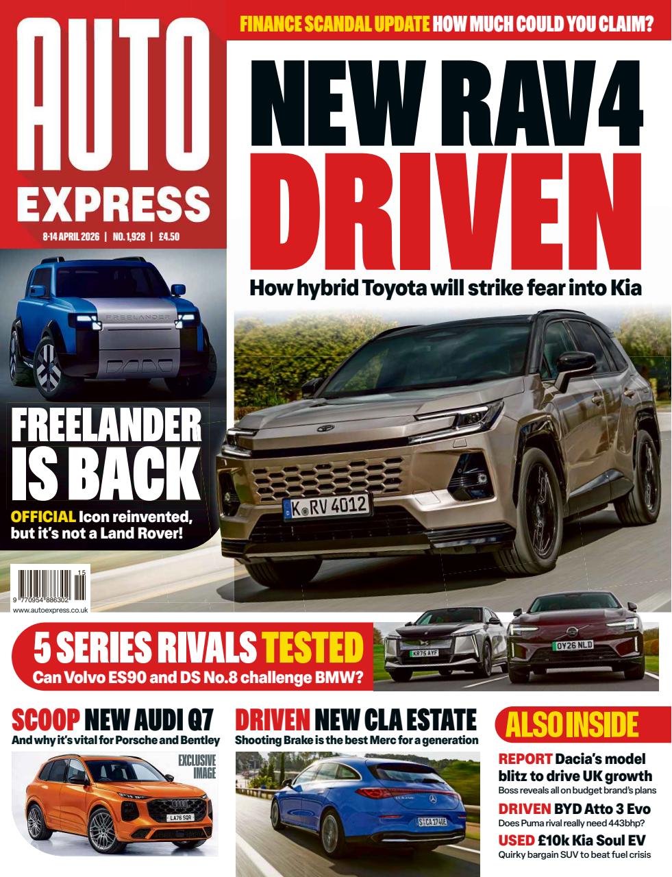 Auto Express Preview Pages