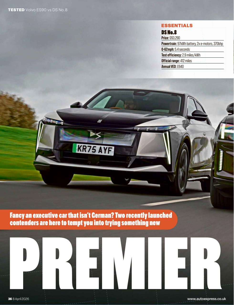 Auto Express Preview Pages