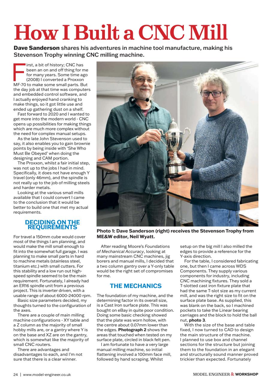 Model Engineer & Workshop Magazine Preview Pages