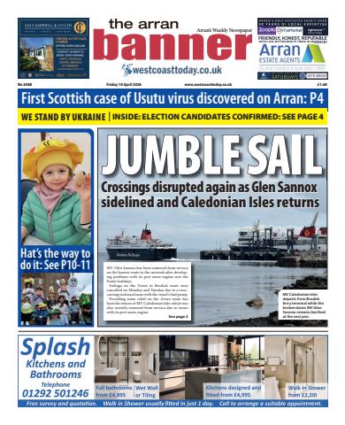 Arran Banner issue Friday, April 10, 2026