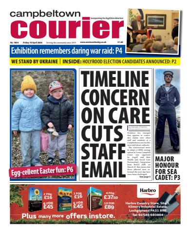 Campbeltown Courier issue Friday, April 10, 2026